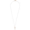 CHAINED & ABLE CHAINED & ABLE MINI CRUCIFIX GOLD-TONE CHAIN NECKLACE