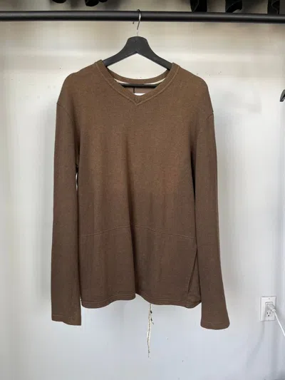 Pre-owned Chalayan Aw2004 Anthropology Of Solitude In Brown