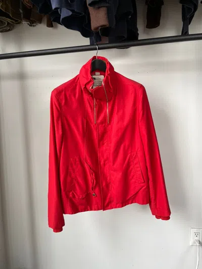 Pre-owned Chalayan Aw2004 “anthropology Of Solitude” Walkman Jacket In Red