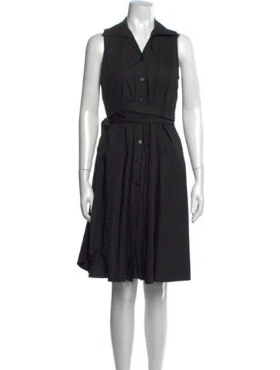 Pre-owned Chalayan Knee-length Dress In Blue