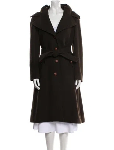 Pre-owned Chalayan Vintage 2000's Coat In Brown