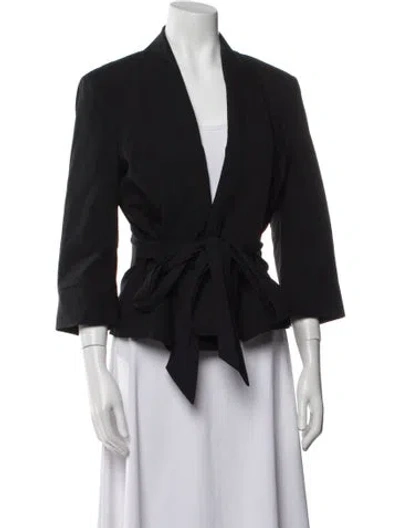 Pre-owned Chalayan Vintage 2000's Evening Jacket In Black