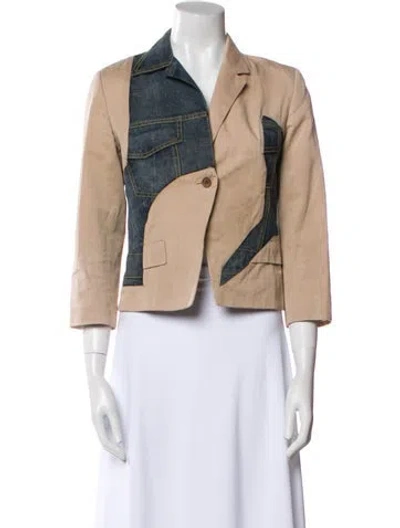 Pre-owned Chalayan Vintage 2001 Blazer In Neutral