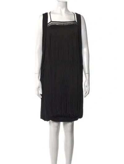 Pre-owned Chalayan Vintage Mini Dress In Black