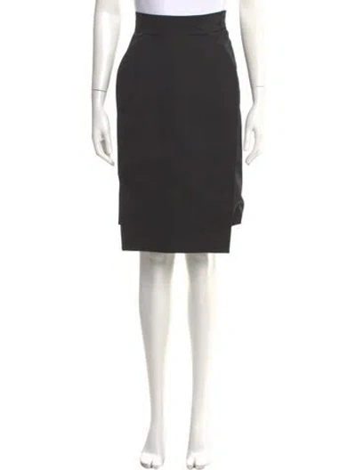 Pre-owned Chalayan Wool Knee-length Skirt In Gray