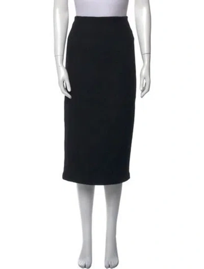Pre-owned Chalayan Wool Midi Length Skirt In Black