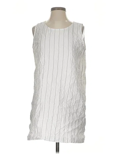 Pre-owned Chalet Et Ceci Casual Dress In White
