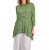 Chalet Et Ceci Kerensa Tunic Top In Green In Green