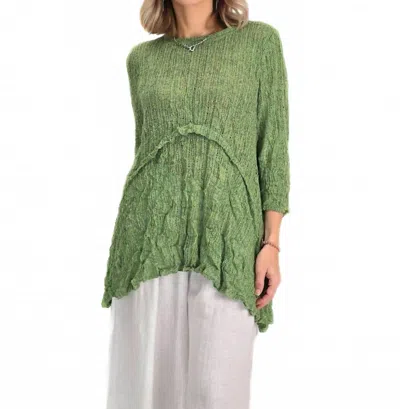 Chalet Et Ceci Kerensa Tunic Top In Green