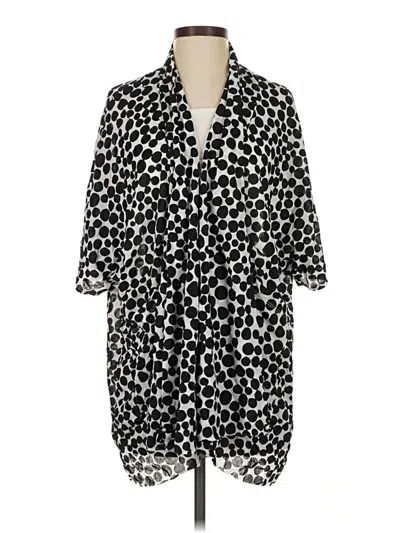 Pre-owned Chalet Et Ceci Kimono In Black