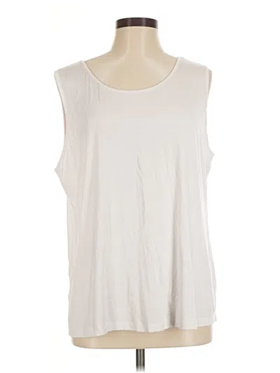 Pre-owned Chalet Et Ceci Sleeveless T-shirt In Ivory