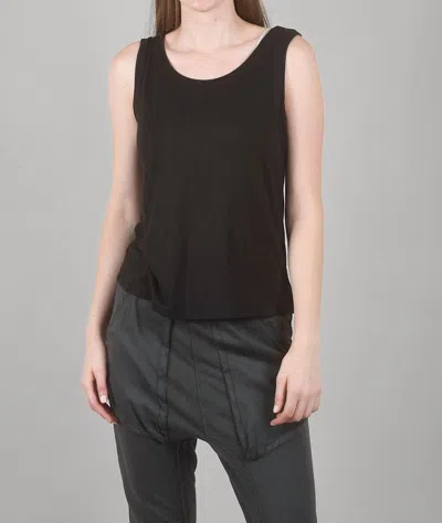 Chalet Et Ceci Smooth Jersey Basic Tank In Black