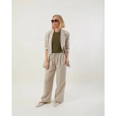Chalk Gwen Pant In Stone In White