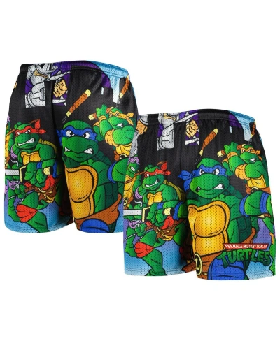 Chalk Line Men's  Black Teenage Mutant Ninja Turtles Vs. Shredder Shorts
