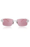 Chamelo Aura Sunglasses In White