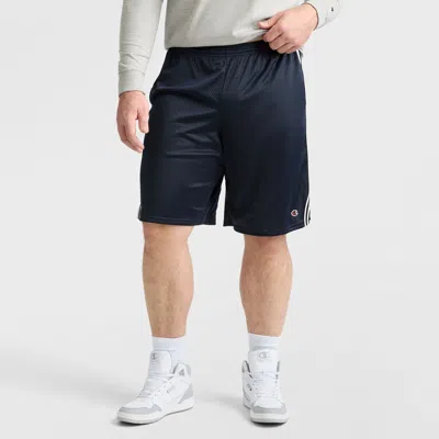 Champion 10" Lacrosse Mesh Shorts - Big & Tall In Blue
