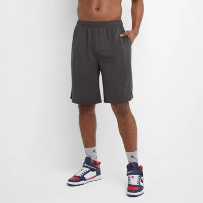 Champion 10" Moisture Wicking, Sport Shorts - Big & Tall In Granite Grey Heather