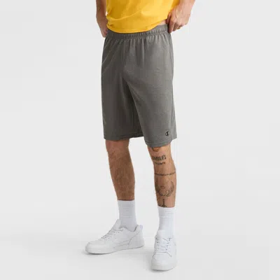 Champion 10" Moisture Wicking, Sport Shorts In Gray