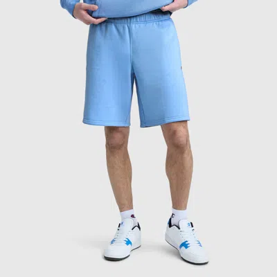 Champion 10" Powerblend Fleece Short In Blue
