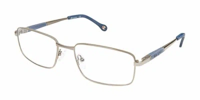 Champion 1015 C03 Men's Glasses Silver Size 54 - Free Lenses - Blue Light Block Available In Multi