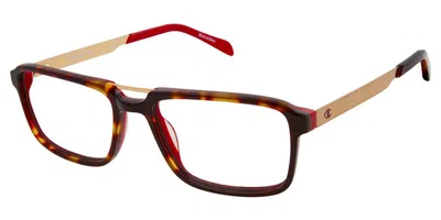Champion 2026 C01 Men's Glasses Tortoiseshell Size 54 - Free Lenses - Blue Light Block Available In Multi