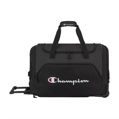 Champion 22" Rolling Duffel Bag In Black