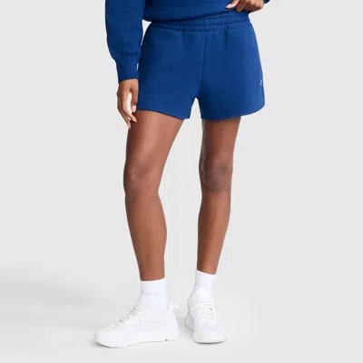 Champion 3" Powerblend Shorts, C Logo In Blue Depths