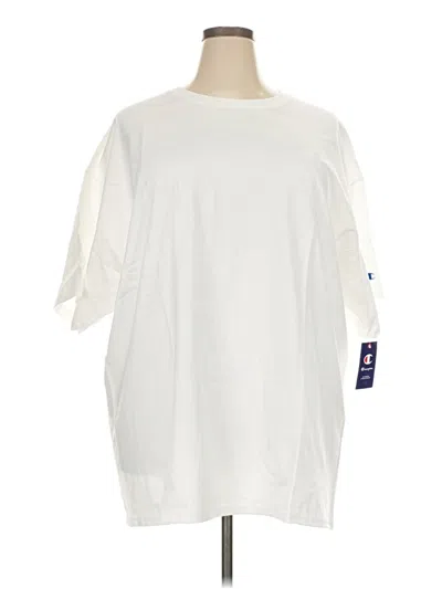 Champion 3/4 Sleeve T-shirt In White