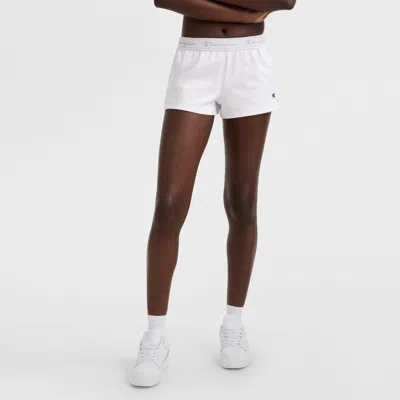 Champion 3.5" Practice Shorts, C Logo In White