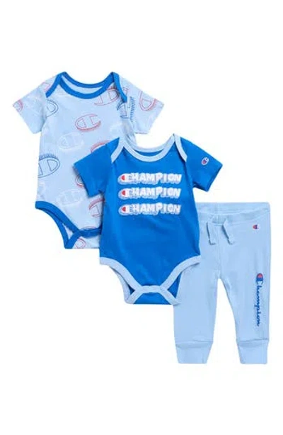 Champion Babies'  3-piece Bodysuit & Pant Set In Multi