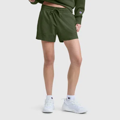 Champion 4" Lightweight Lounge Shorts, C Logo In Chive