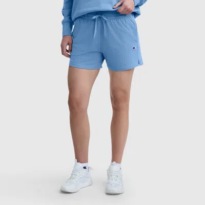 Champion 4" Lightweight Lounge Shorts, C Logo In Riviera