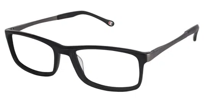 Champion 4004 C01 Men's Glasses Black Size 58 - Free Lenses - Blue Light Block Available
