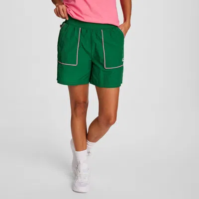 Champion 5" Courtside Short, C Logo In Green