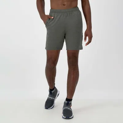 Champion Men's Slim-fit Quick-dry Solid 7" Sport Shorts In Granite Heather