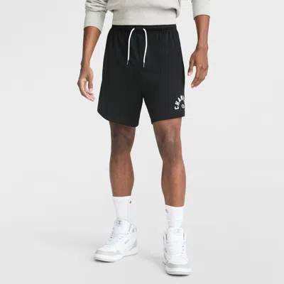 Champion 7" Yearbook Mesh Short, Arch Logo In Black