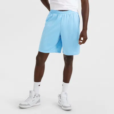 Champion 9" Classic Mesh Shorts, C Logo In Blue