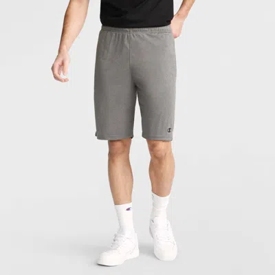 Champion 9" Lightweight Lounge Shorts, C Patch Logo In Gray