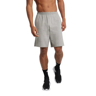 Champion 9" Lightweight Lounge Shorts, C Patch Logo In Gray