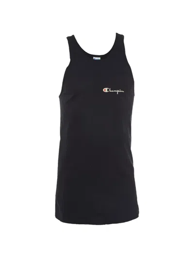 Champion Active Logo-print Tank Top In Black