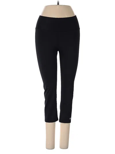 Pre-owned Champion Active Pants In Black