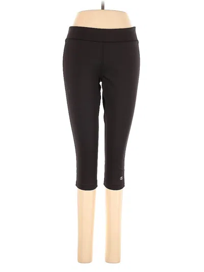 Pre-owned Champion Active Pants In Black