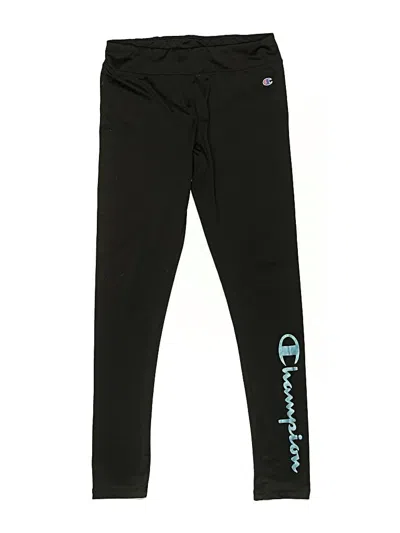 Pre-owned Champion Kids' Active Pants In Black