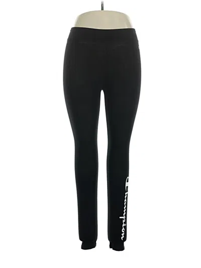 Pre-owned Champion Active Pants In Black