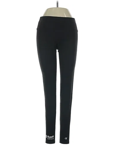 Pre-owned Champion Active Pants In Black