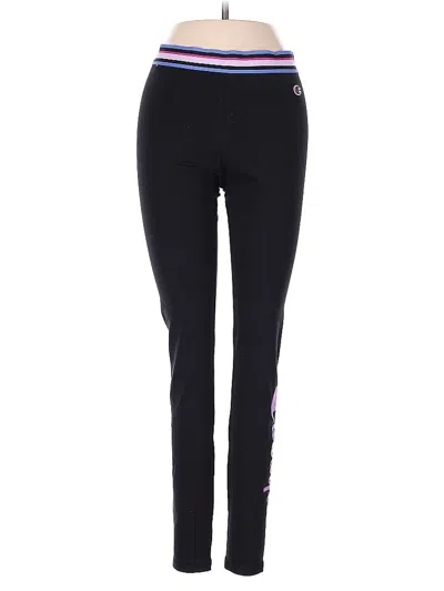 Pre-owned Champion Active Pants In Black