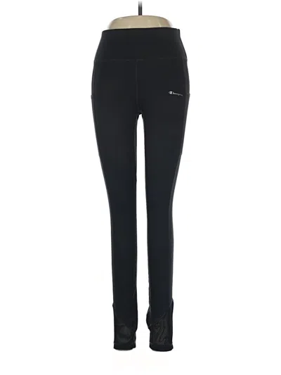 Pre-owned Champion Active Pants In Black