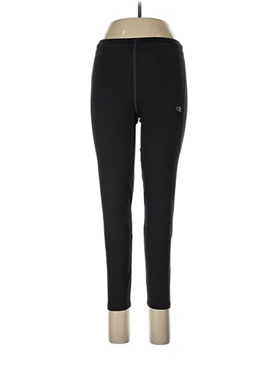 Pre-owned Champion Active Pants In Black