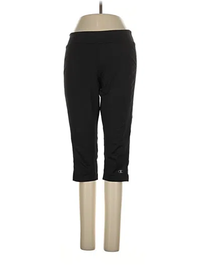 Pre-owned Champion Active Pants In Black