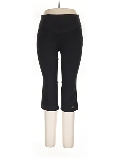 Pre-owned Champion Active Pants In Black